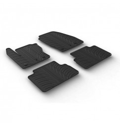 Set tappeti su misura in gomma - compatibile per  Ford C-Max (04/15>03/20) -  Ford C-Max 7 (04/15>03/20)
