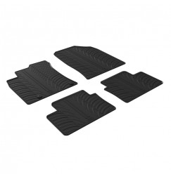 Set tappeti su misura in gomma - compatibile per  Kia Ceed 5p (10/18>09/21) -  Kia Ceed Sportswagon (10/18>09/21) -  Kia ProCeed