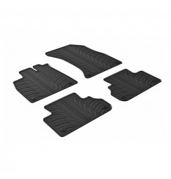 Set tappeti su misura in gomma - compatibile per  Audi Q5 (03/17>)