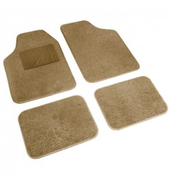 Cosmo, serie tappeti in moquette universali, 4 pz - Beige