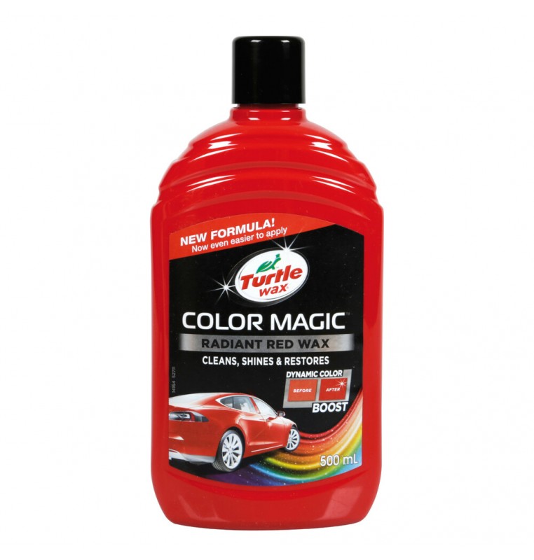 Color Magic, cera protettiva arricchita con colore - 500 ml - Rosso