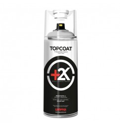 Topcoat+2k, spray trasparente bicomponente non removibile - 400 ml - Opaco
