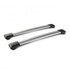 Rail, coppia barre portatutto in alluminio - 73 cm