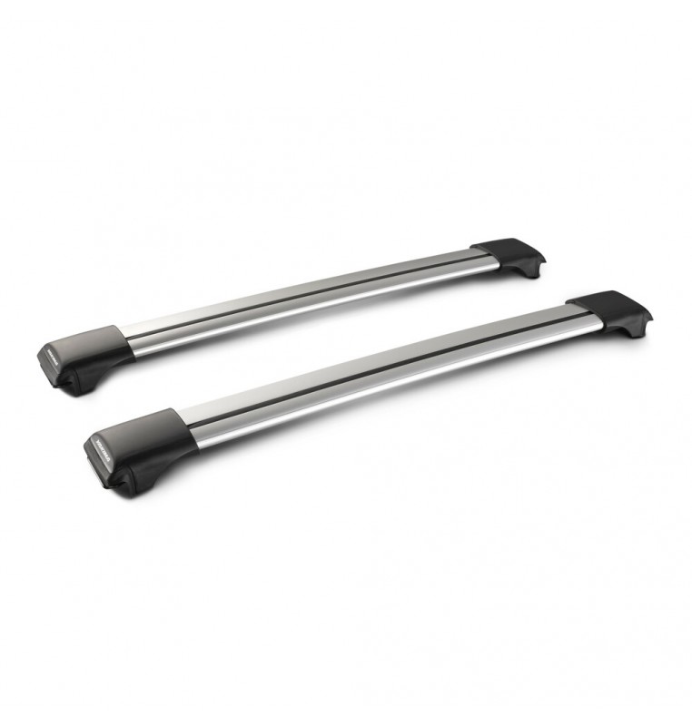 Rail, coppia barre portatutto in alluminio - 85 cm