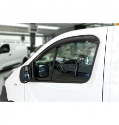Air-Plus, deflettori aria adesivi anteriori - compatibile per Fiat Talento (05/16>)  - Opel Vivaro (01/14>02/19)  - Renault Traf