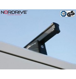 4 Barre portatutto per Opel Movano  portapacchi Nordrive Kargo in acciaio nero