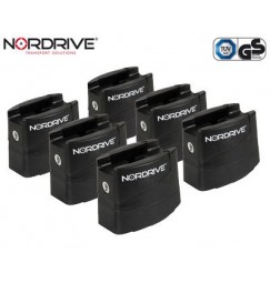 3 Barre portatutto per Furgoni Commerciali portapacchi Nordrive Kargo in acciaio nero