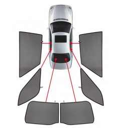 Kit tendine Privacy - 6 pz - Volkswagen Tiguan Guarn. 5-A  2013