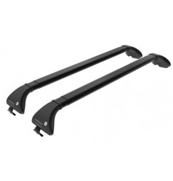 Barre portatutto per Audi A6 Avant 2008  profilo basso schiacciato