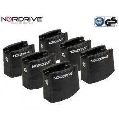 Barre portatutto per Peugeot Boxer 2010 2014 portapacchi Nordrive Kargo in acciaio nero att.occhiolo