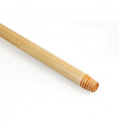 Manico in legno di pino verniciato, h 130 cm - Ø 22 mm