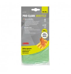 Pro-Clean - 40x40 cm - Panno extrapulente - Tessuto waffle