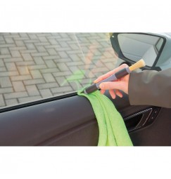 Kit 3 spazzole per pulizia interni auto