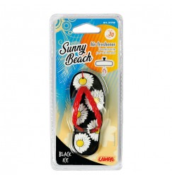 Sunny Beach, deodorante per abitacolo - 20,5 g - Black Ice