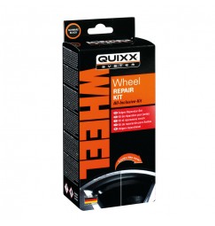Quixx, kit riparazione cerchi in lega - Nero