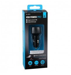 Usb Power Pro, caricabatteria 2 porte Usb - Ultra Fast Charge - 36W - 12/24V