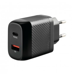 Home Power Pro, caricabatteria da rete con 2 porte USB - Ultra Fast Charge - 20W - 100/230V