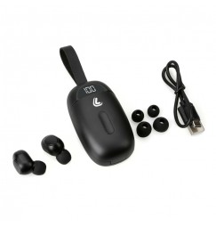 Ekko 5.0, auricolari Bluetooth stereo senza fili con custodia di ricarica