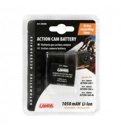 Batteria per action camera
