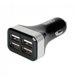 Caricabatteria 4 porte Usb - Fast Charge - 6800 mA - 12/24V